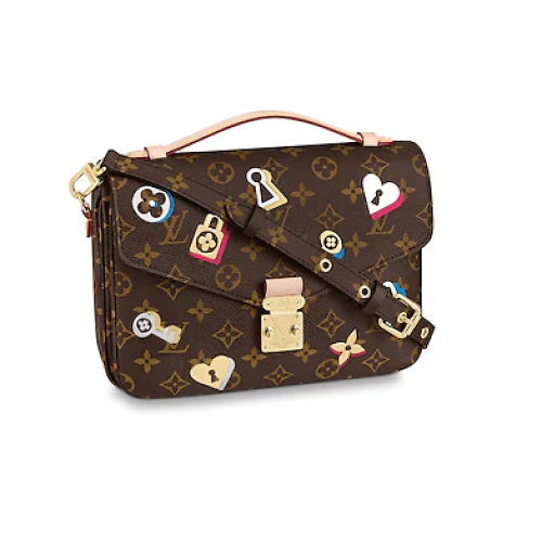 Oryginalne płótno z monogramem Louis Vuitton POCHETTE METIS M44366