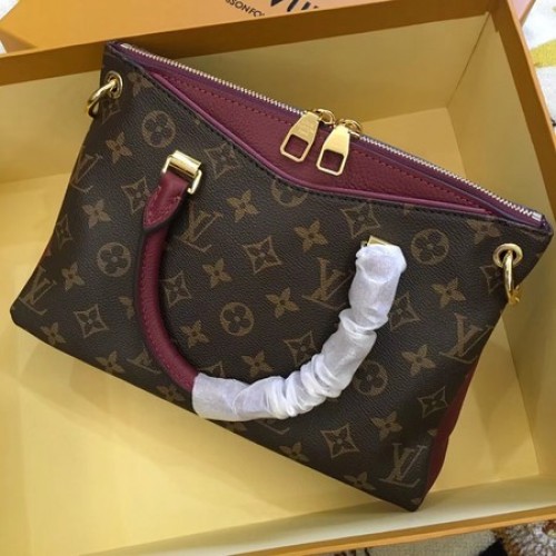 Louis Vuitton Original Monogram Canvas Pallas M42961 Wino