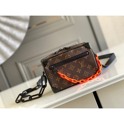Torebka Louis Vuitton Original Monogram Canvas Zipper Clutch bag M68906 czarno-brązowa