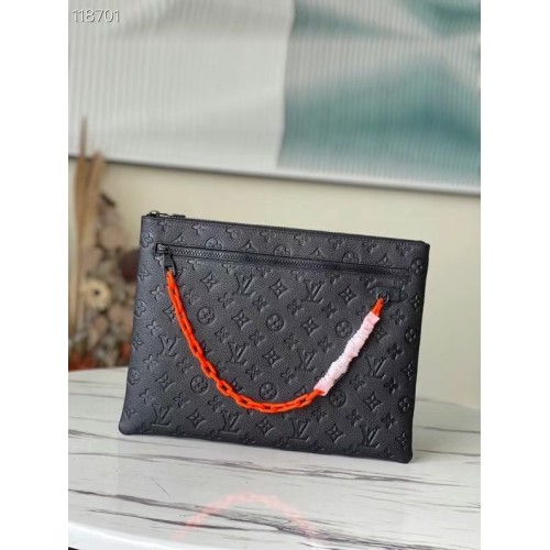 Oryginalna torebka Empreinte z monogramem Louis Vuitton M67461 czarna