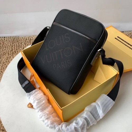 Oryginalna torba na ramię Louis Vuitton M93223 czarna