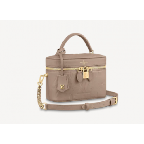 Louis Vuitton Original VANITY PM M45608 Tourterelle Beżowy