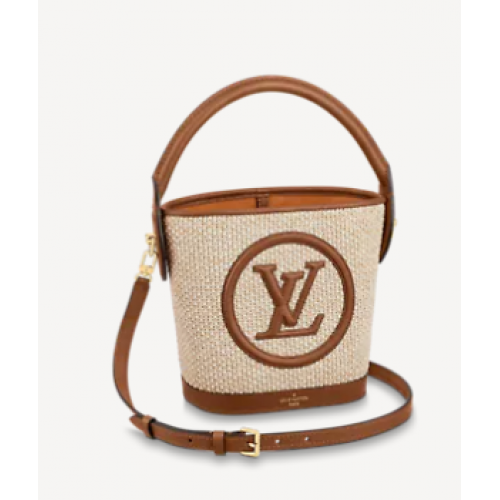 Louis Vuitton PETIT BUCKET M59962 Karmelowy brąz
