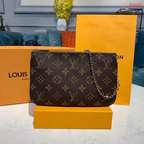Louis Vuitton POCHETTE DOUBLE ZIP Torba na łańcuszku M63905