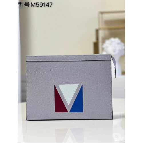 Louis Vuitton POCHETTE VOYAGE M59147 szary