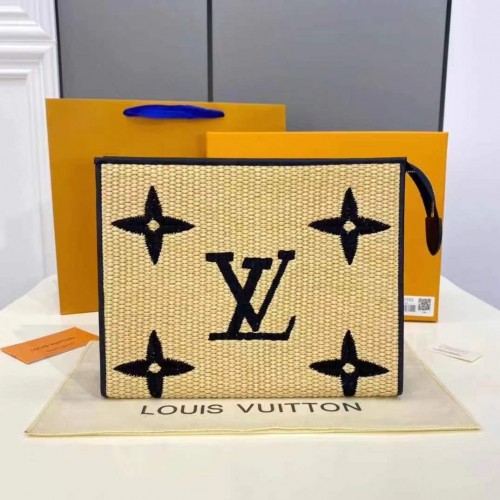 Louis Vuitton MM Travel Pouch M30762 niebieski