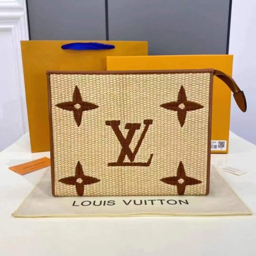 Louis Vuitton MM Travel Pouch M30762 brązowy
