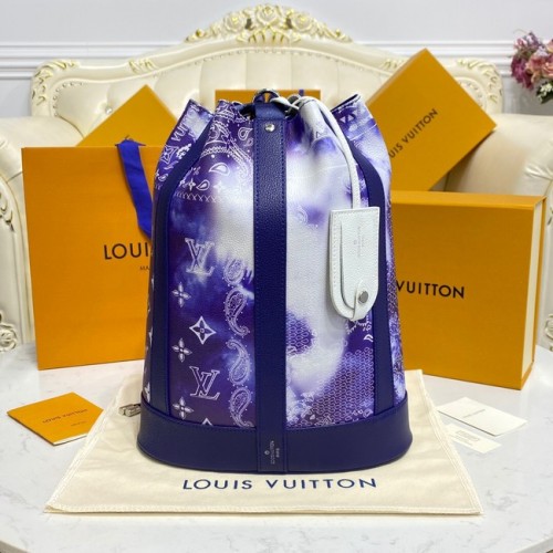 Louis Vuitton RANDONEE MESSENGER M45968 niebieski