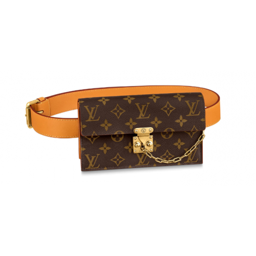 Louis Vuitton S LOCK kieszeń na łańcuszku w pasie M44667