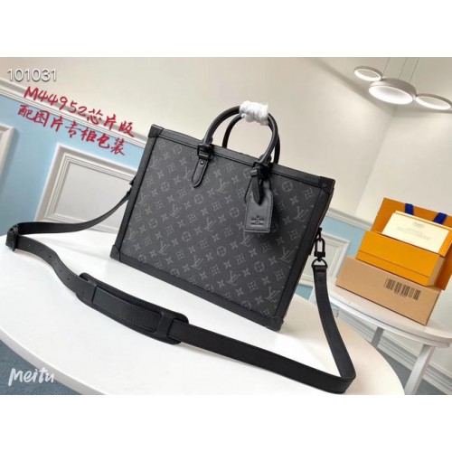 Louis Vuitton SOFT TRUNK aktówka M44952 czarna