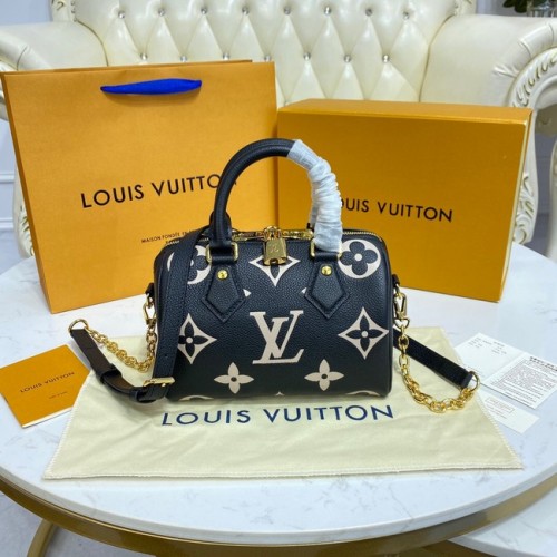 Louis Vuitton SPEEDY BANDOULIERE 20 M58953 Czarny i Beżowy