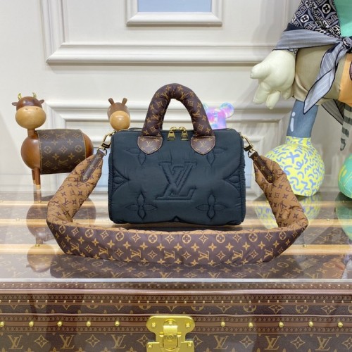 Louis Vuitton SPEEDY BANDOULIERE 25 M20973 czarny