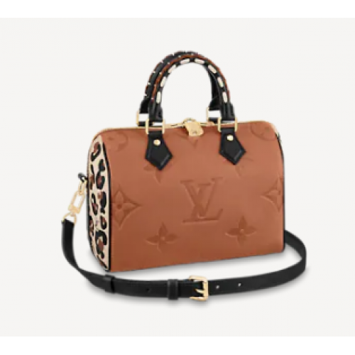 Louis Vuitton Speedy BANDOULIERE 25 M45840 Karmelowy