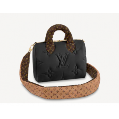 Louis Vuitton SPEEDY BANDOULIERE 25 M59009 czarny