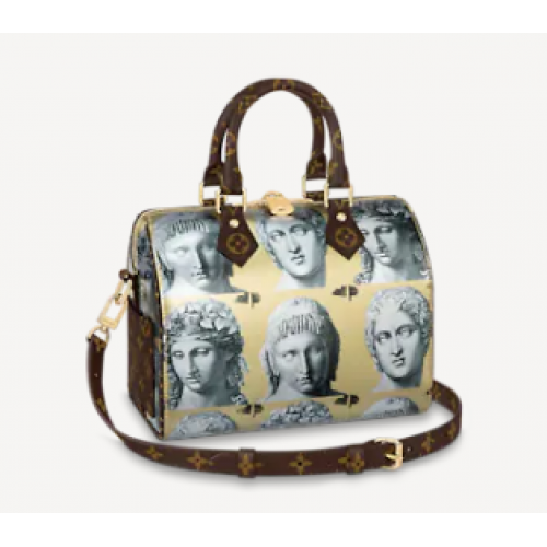 Louis Vuitton SPEEDY BANDOULIERE 25 M59136 Złoty