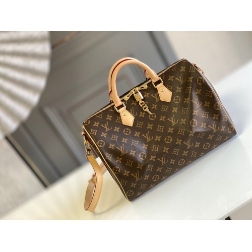 Torebka Louis Vuitton Speedy 35 Original Leather z paskiem na ramię M40392