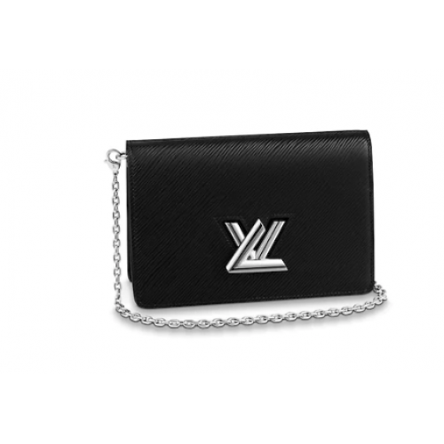 Louis Vuitton TWIST BELT CHAIN WALLET M68559 czarny