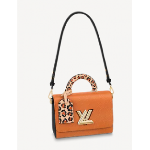 Louis Vuitton TWIST MM M58568 Złoty Cipango