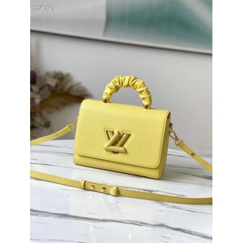 Louis Vuitton TWIST MM M58688 Żółty imbirowy