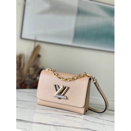 Louis Vuitton TWIST MM M59033 Beżowy