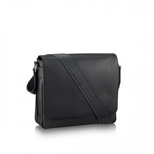 Louis Vuitton Taiga Leather Roman PM M32824 Czarny