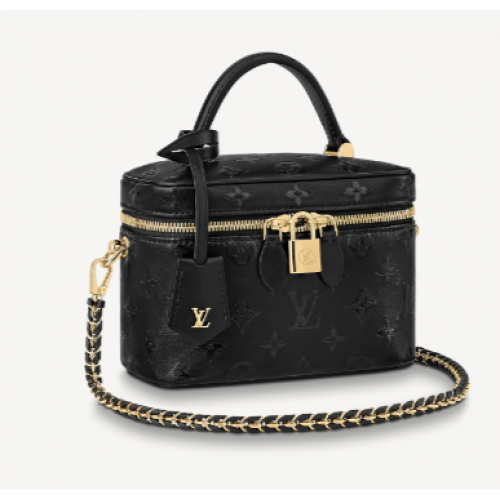 Torebka Louis Vuitton VANITY PM M57118 CZARNA