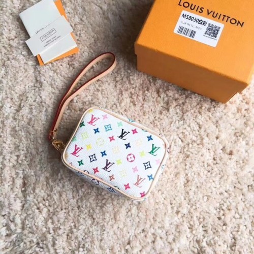 Louis Vuitton oryginalny Monogram Multicolor Canvas M58030 biały
