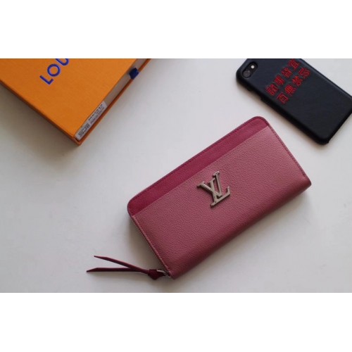 Louis Vuitton oryginalny ZIPPY LOCKME M62622 Róża