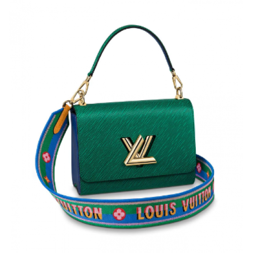 Torba typu tote Louis Vuitton twist medium M55851 Emerald