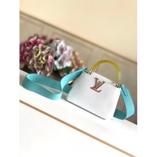 Louis vuitton CAPUCINES MINI M56072 WHITE