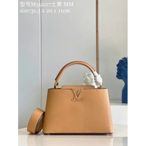 Louis vuitton CAPUCINES MM M59227 morelowy