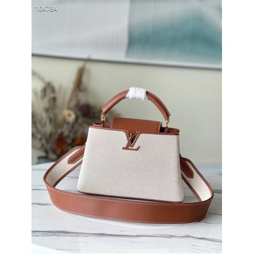 Louis Vuitton CAPUCINES PM M57360 Karmelowy