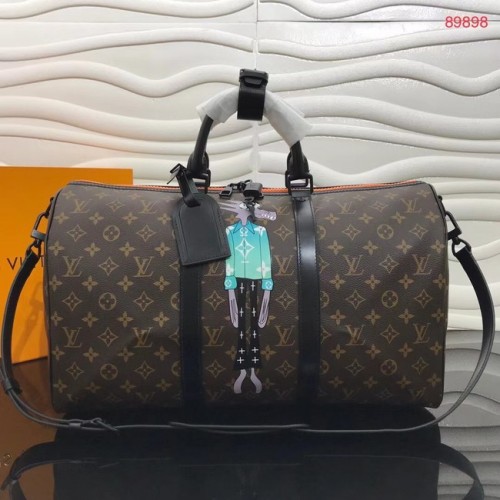 Louis vuitton KEEPALL BANDOULIERE 50 torba podróżna M89898