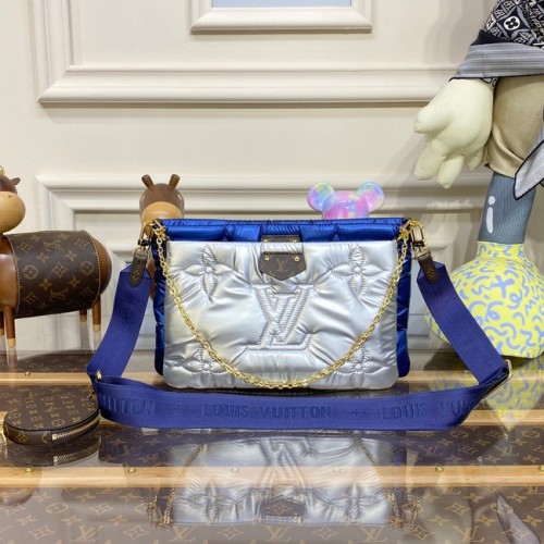 Torba na ramię Louis Vuitton MULTI-POCHETTE ACCESSOIRES M58980 srebrna