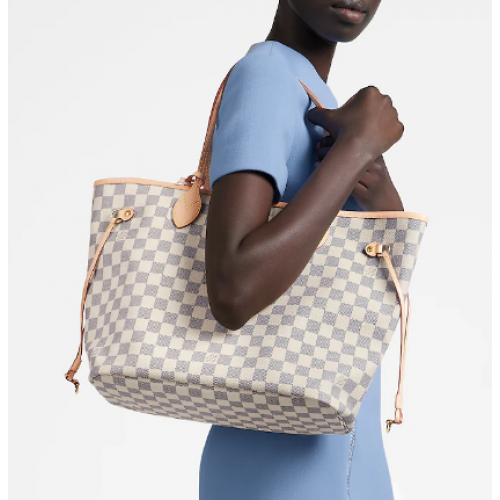 Louis Vuitton NEVERFULL MM N41361 Beżowy