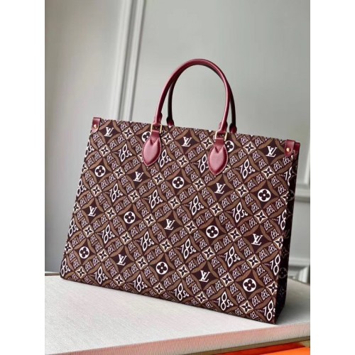 Louis vuitton ONTHEGO M57207 Burgundowy