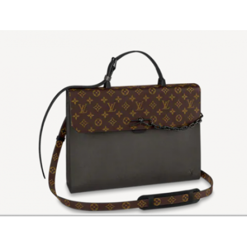 Louis vuitton ROBUSTO BRIEFCASE M30591 Khaki Green