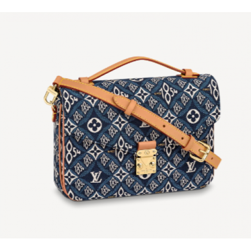 Louis Vuitton SINCE 1854 POCHETTE METIS M57395 niebieski