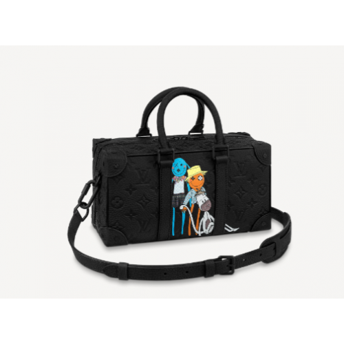 Louis Vuitton SPEEDY SOFT TRUNK M57410 czarny