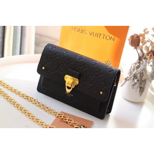 Louis vuitton VAVIN CHAIN WALLET M67841 czarny