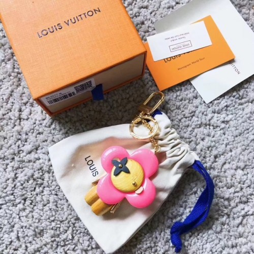 Louis vuitton VIVIENNE BAG CHARM I HOLISTER NA KLUCZE M63077 różowy
