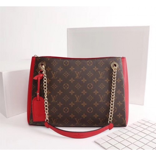 Louis vuitton monogram canvas SURENE MM M43755 czerwony