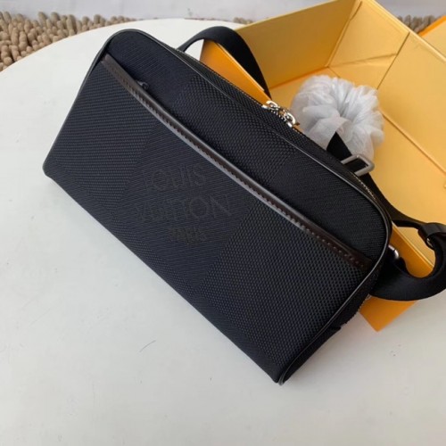Louis vuitton original BUMBAG Pocket M93619 czarny
