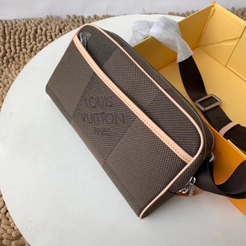 Louis vuitton original BUMBAG Pocket M93619 szary