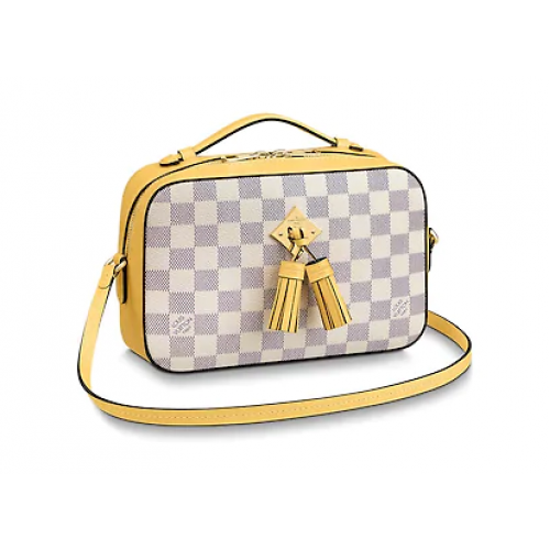 Oryginał Louis Vuitton Damier Azur SAINTONGE N40154 Ananas