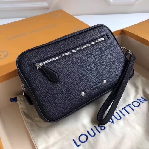 Louis vuitton oryginalna kopertówka KASAI M51823 czarna