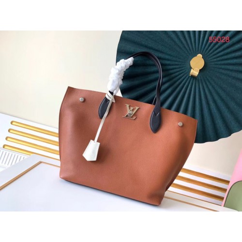 Louis vuitton original LOCKME GO M55028 Camel