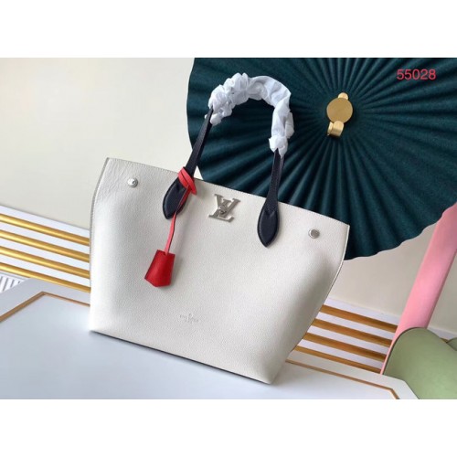 Louis vuitton original LOCKME GO M55028 biały