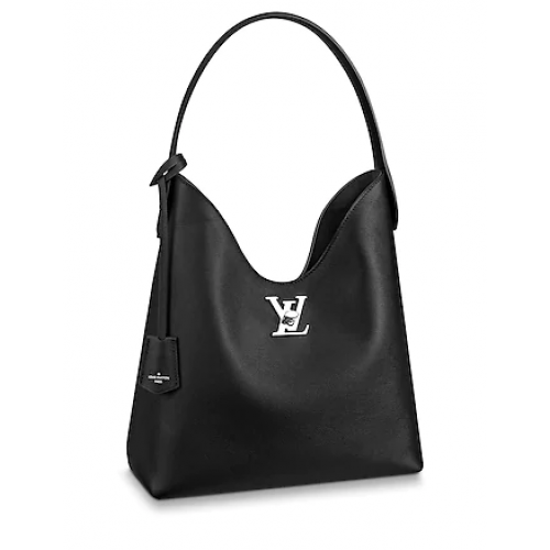 Louis vuitton original LOCKME HOBO M52776 Noir