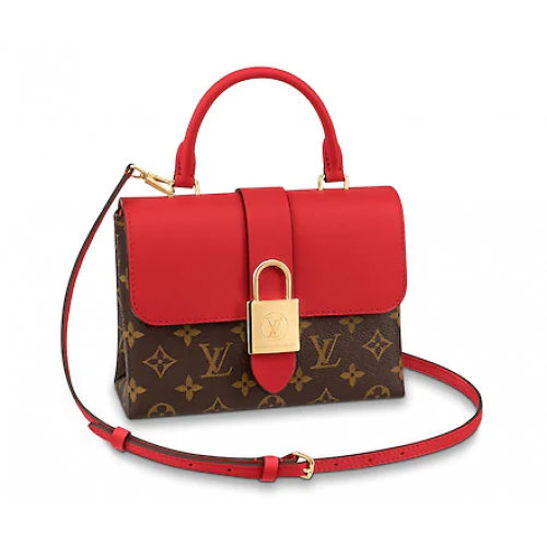 Louis Vuitton oryginalny LOCKY BB M44080 Poppy Red